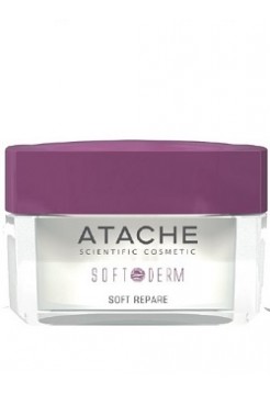 Soft Repaire cream night Ночной успокаивающий крем для лица линия Soft Derm Atache 50 мл - Эффект применения - УВЛАЖНЕНИЕ / УСПОКАИВАЮЩИЙ ЭФФЕКТ
